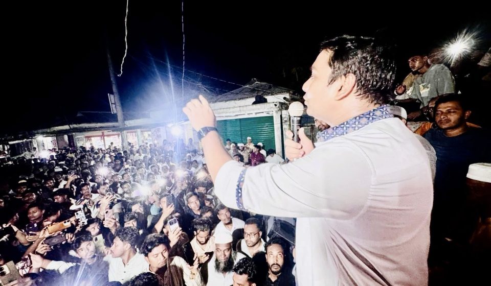 নিজ এলাকায় ঈদ শুভেচ্ছা বিনিময় করেন কেন্দ্রীয় সংসদের সাধারণ সম্পাদক